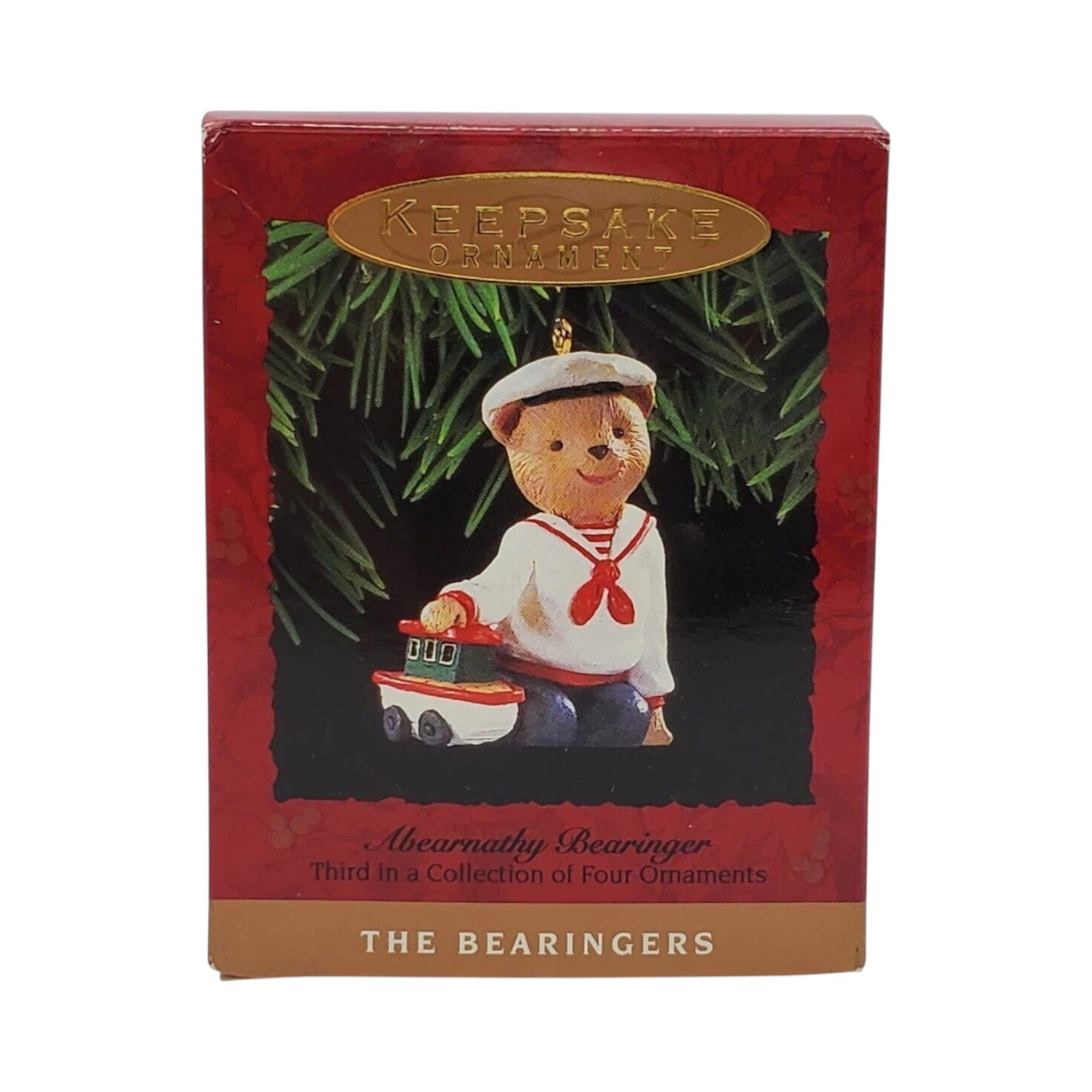 1993 Abearnathy Bearinger Hallmark Ornament (The Bearingers) XPR9747 Image2