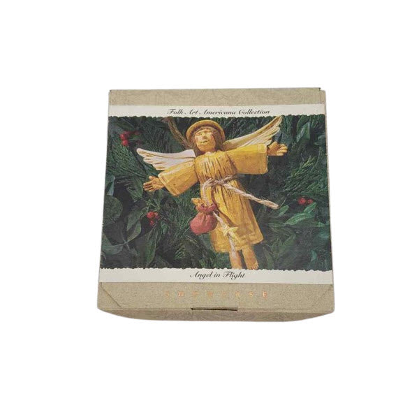 1993 Angel in Flight - Hallmark Ornament (Folk Art Americana) QK1052