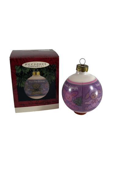 1993 Baby's First Christmas - Boy Hallmark Ornament (Baby's First Christmas) QX2105