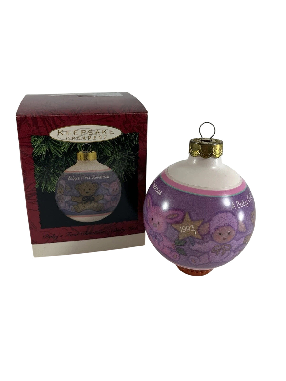 1993 Baby's First Christmas - Boy Hallmark Ornament (Baby's First Christmas) QX2105