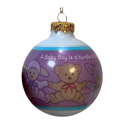 1993 Baby's First Christmas - Boy Hallmark Ornament (Baby's First Christmas) QX2105