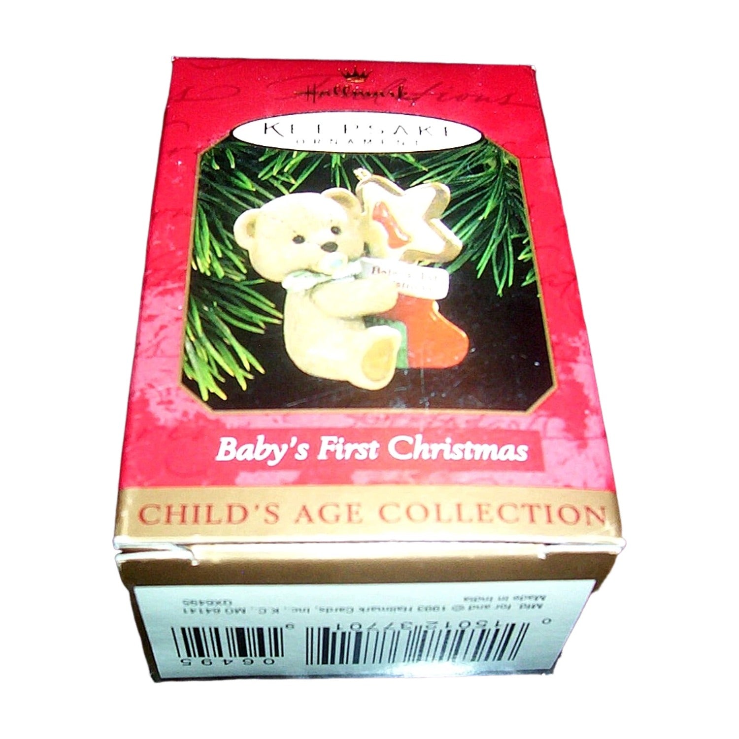 1993 Baby's First Christmas Hallmark Ornament (Baby's First Christmas) QX5525