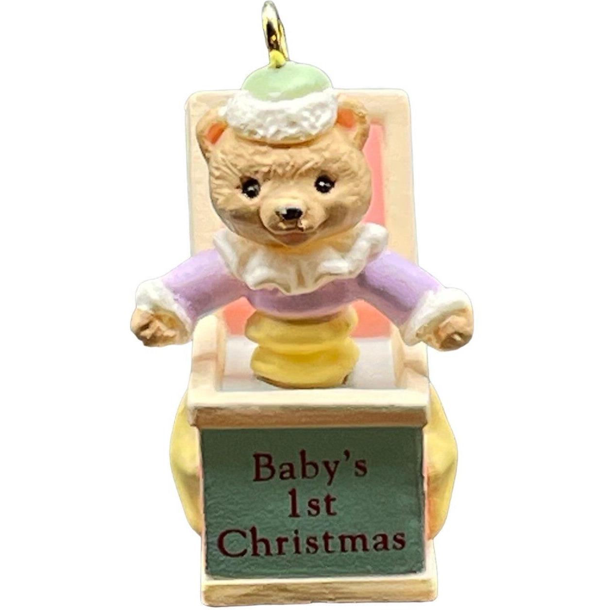1993 Baby's First Christmas Hallmark Ornament (Baby's First Christmas) QXM5145