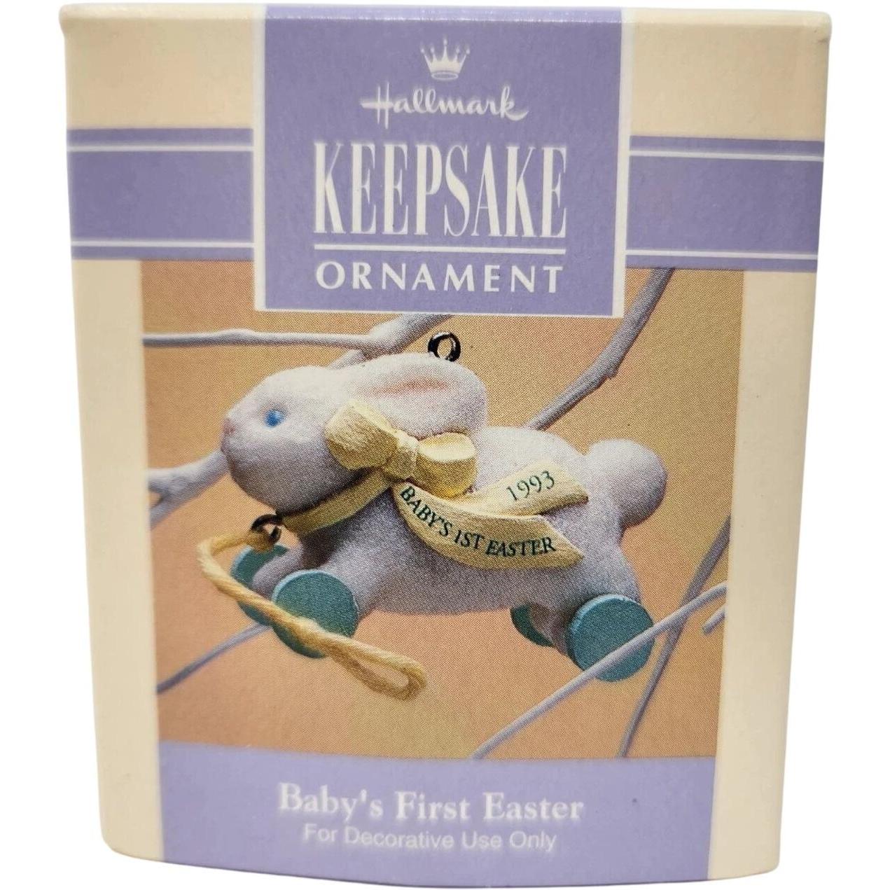 1993 Baby's First Easter Hallmark Ornament (Baby's First Easter) QEO8153
