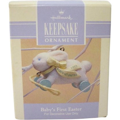 1993 Baby's First Easter Hallmark Ornament (Child's Age Collection) QEO8345