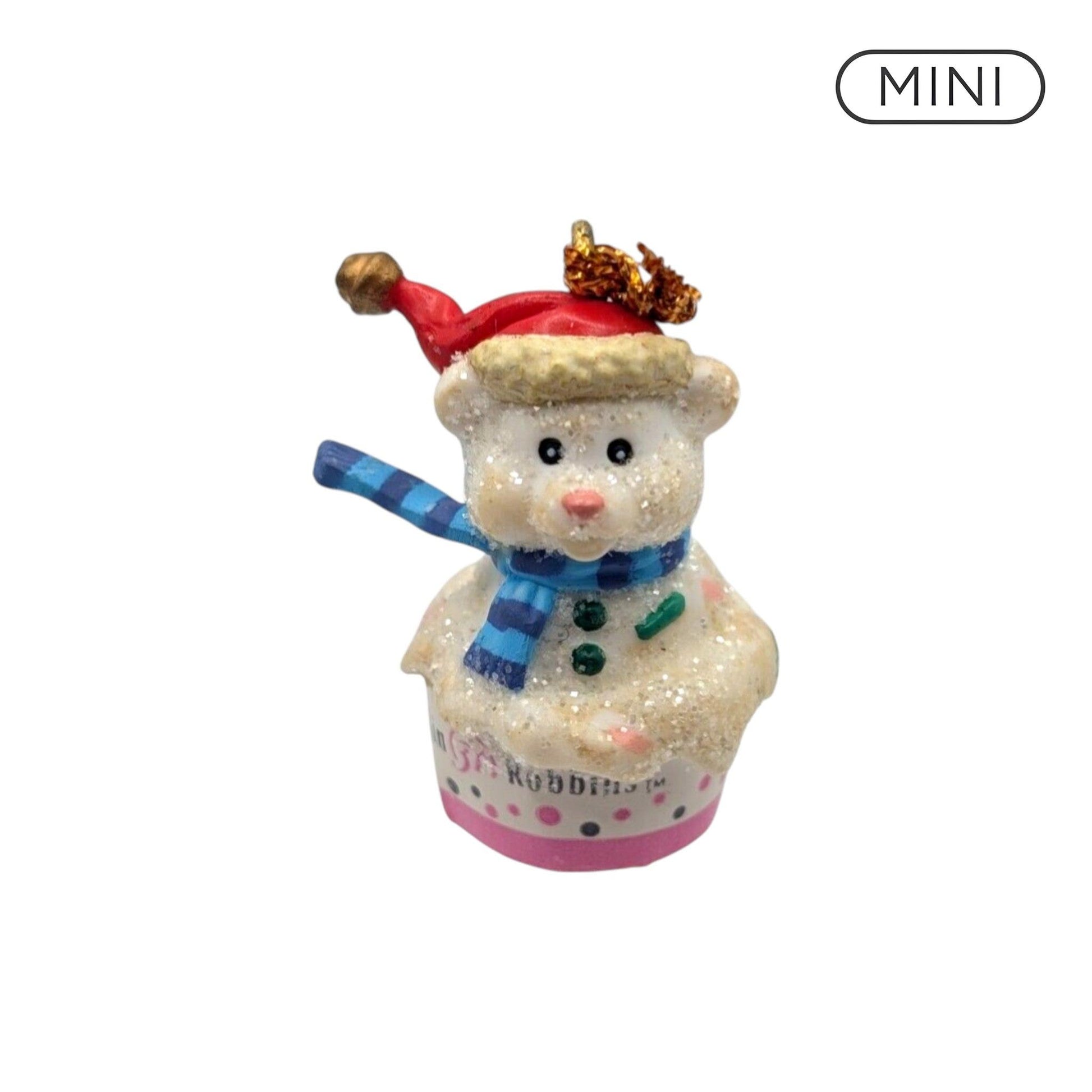 1993 Beary Sweet Treat Baskin 31 Robbins Enesco Ornament 592811 Image1