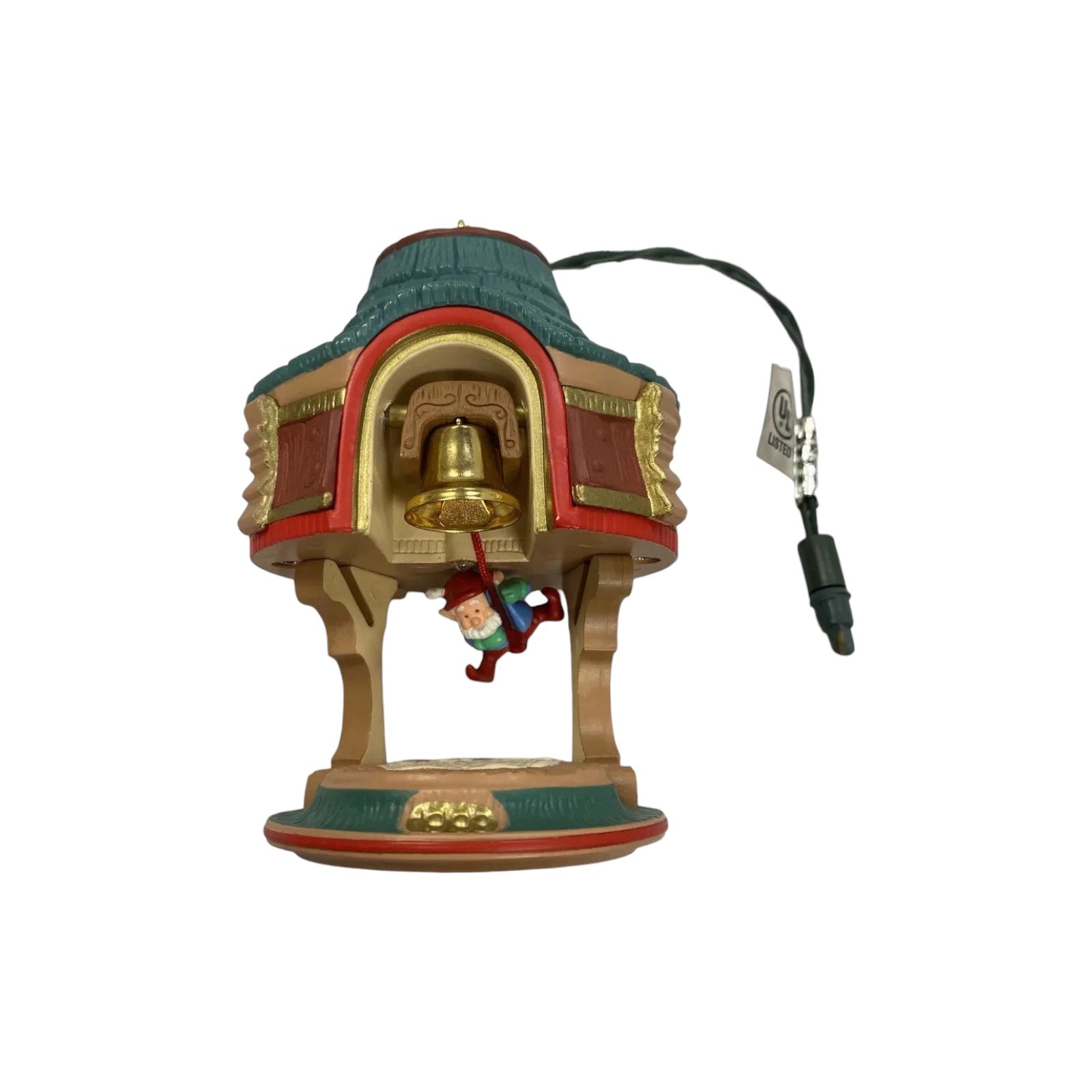 1993 Bells Are Ringing Hallmark Ornament (Elf) QLX7402 Image3
