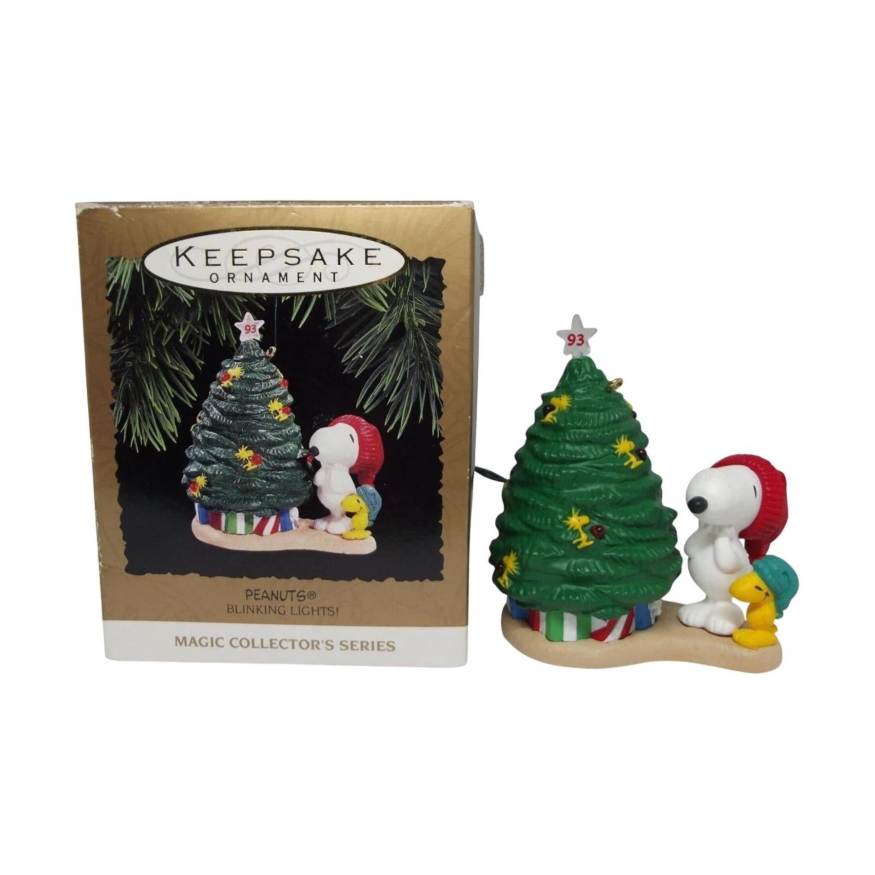 1993 Blinking Lights Hallmark Ornament (Peanuts) QLX7155 Image6