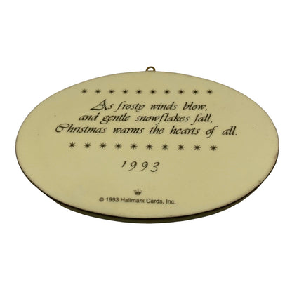 1993 Bring Home the Tree Hallmark Ornament (Holiday Enchanted Collection) QK1042