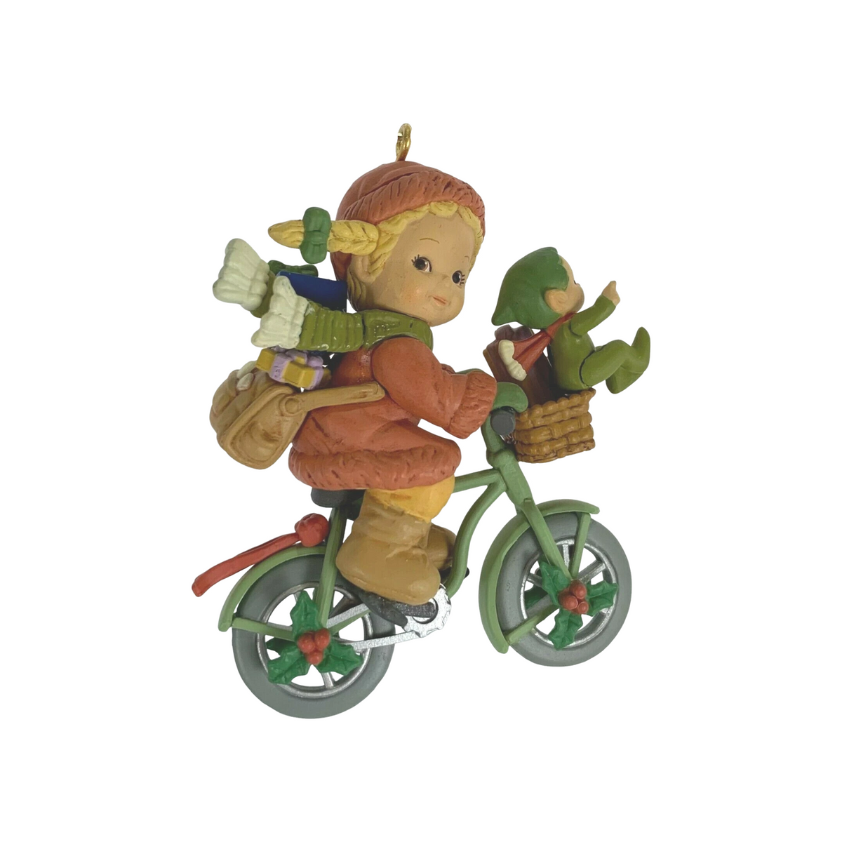 1993 Bringing Good Wishes Your Ways - Memories of Yesterday Enesco Ornament (Enesco) 592846 Image3