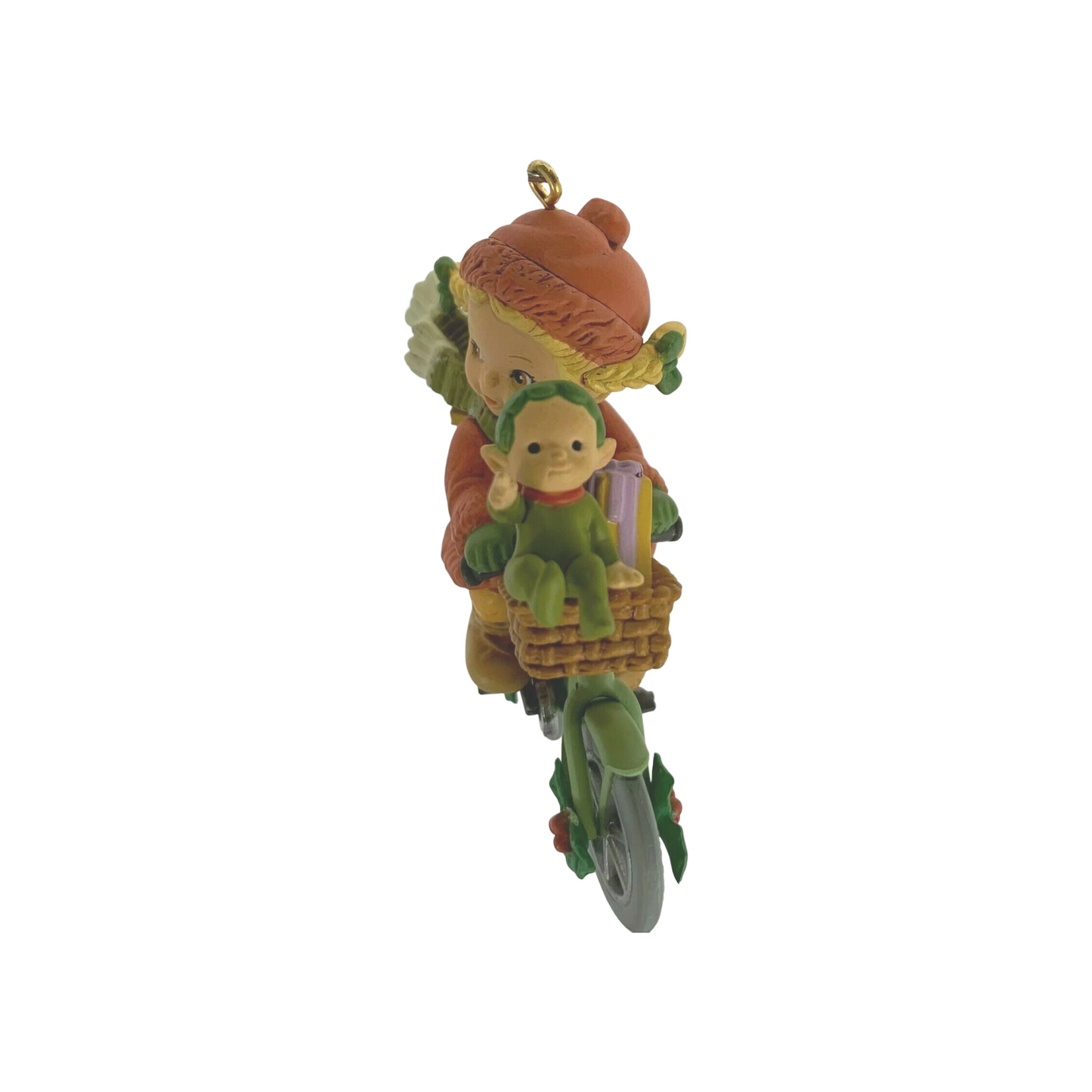 1993 Bringing Good Wishes Your Ways - Memories of Yesterday Enesco Ornament (Enesco) 592846 Image4