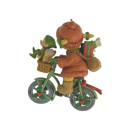 1993 Bringing Good Wishes Your Ways - Memories of Yesterday Enesco Ornament (Enesco) 592846 Image5