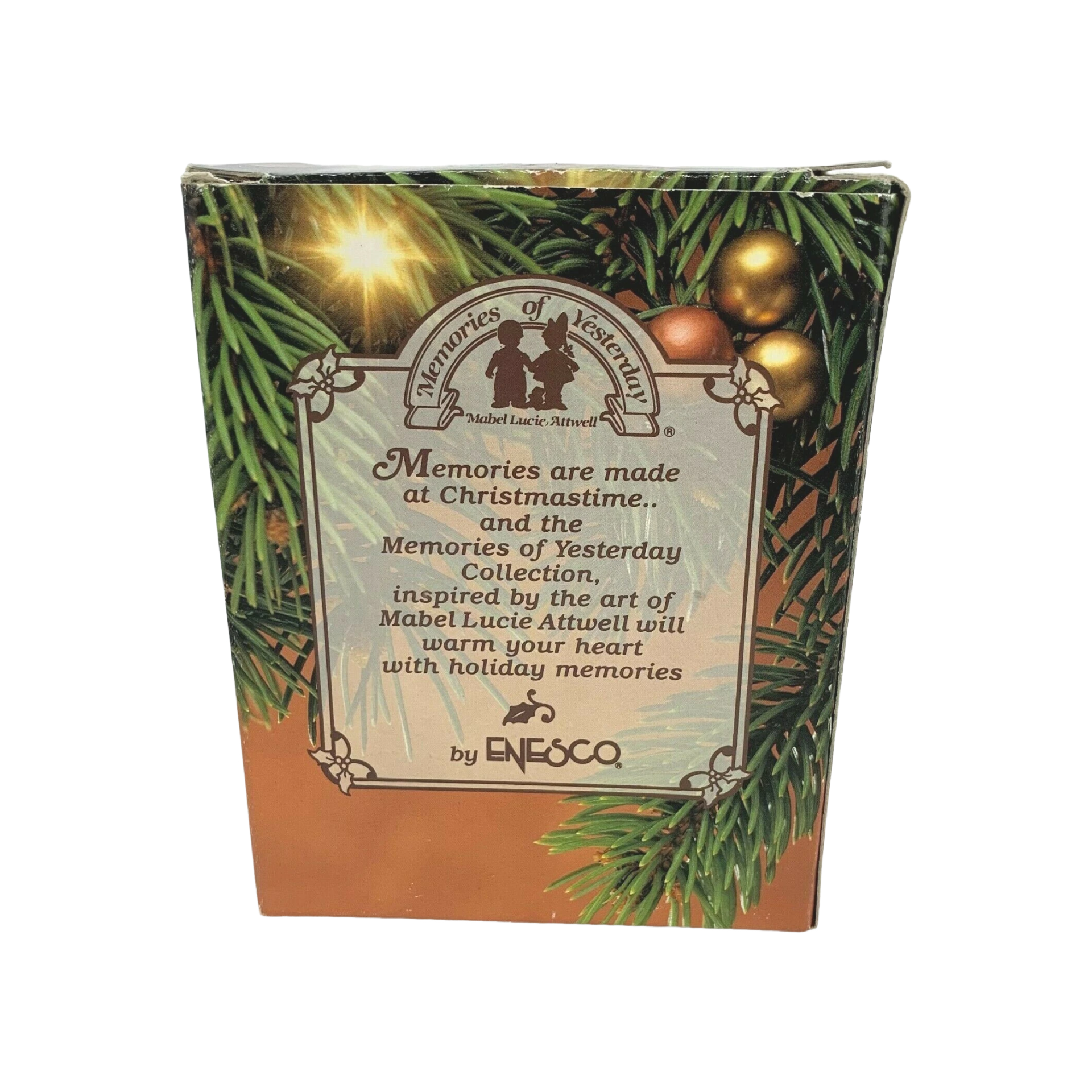 1993 Bringing Good Wishes Your Ways - Memories of Yesterday Enesco Ornament (Enesco) 592846 Image6