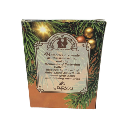 1993 Bringing Good Wishes Your Ways - Memories of Yesterday Enesco Ornament (Enesco) 592846 Image6