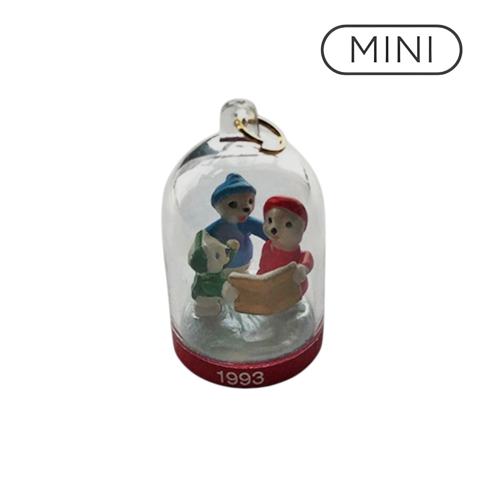 1993 Caroling Hallmark Ornament (The Bearymores) QXM5125 Image1