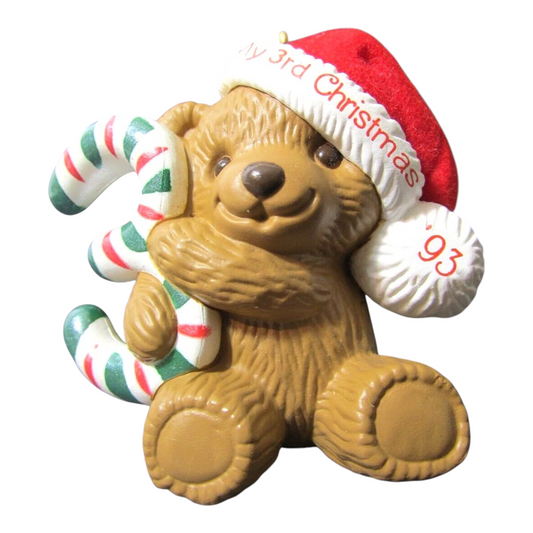 1993 Child's Third Christmas QX599-5 (Child's Age Collection)