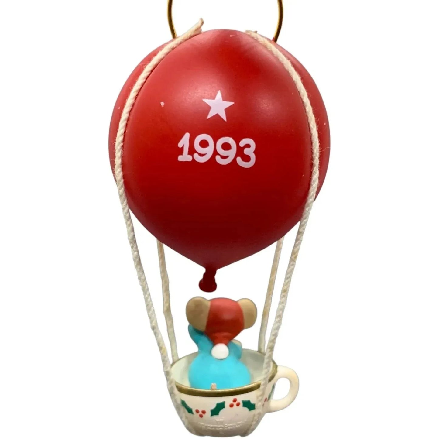 1993 Chris Mouse Flight Hallmark Ornament (Chris Mouse) QXL7152