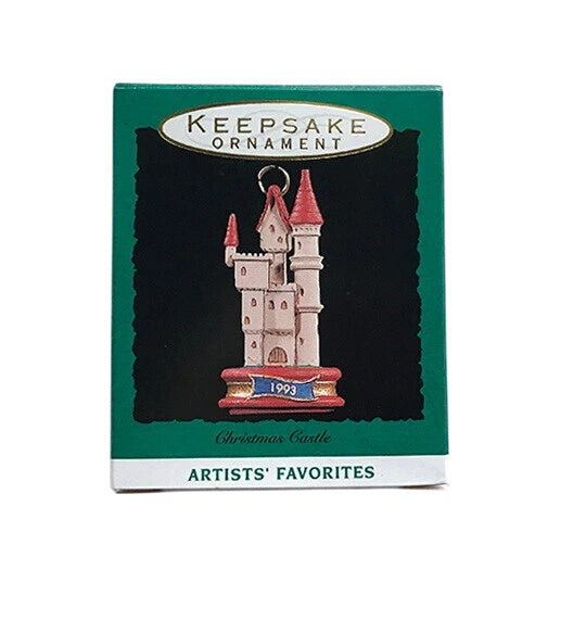 1993 Christmas Castle Hallmark Ornament (Castle) QXM4085