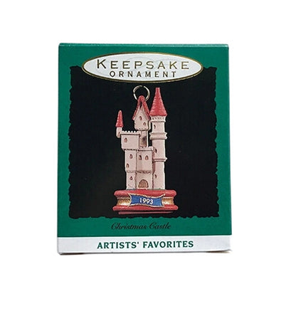 1993 Christmas Castle Hallmark Ornament (Castle) QXM4085