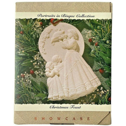 1993 Christmas Feast Hallmark Ornament (Portraits in Bisque Collection) QK1152