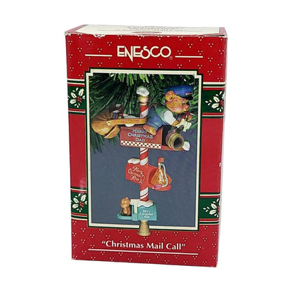 1993 Christmas Mail Call Enesco Ornament (Mailbox) 589012 Image2