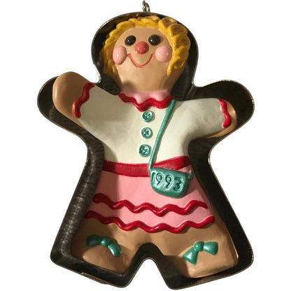 1993 Clever Cookie Hallmark Ornament (Gingerbread) QX5662