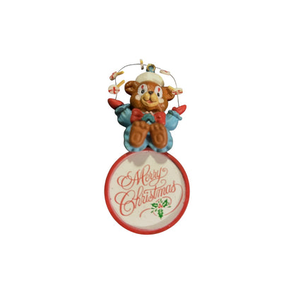 1993 Clowinin' Around Enesco Ornament (Teddy Bear) 595454 Image3