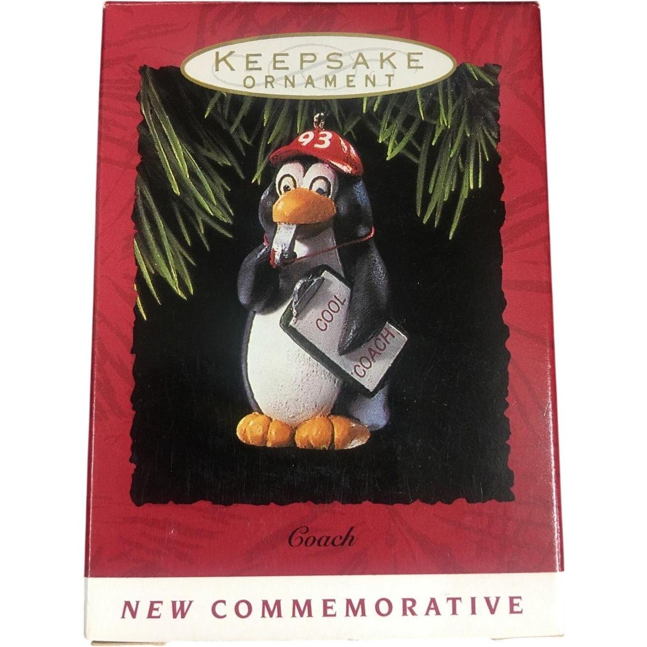 1993 Coach Hallmark Ornament (Penguin) QX5935