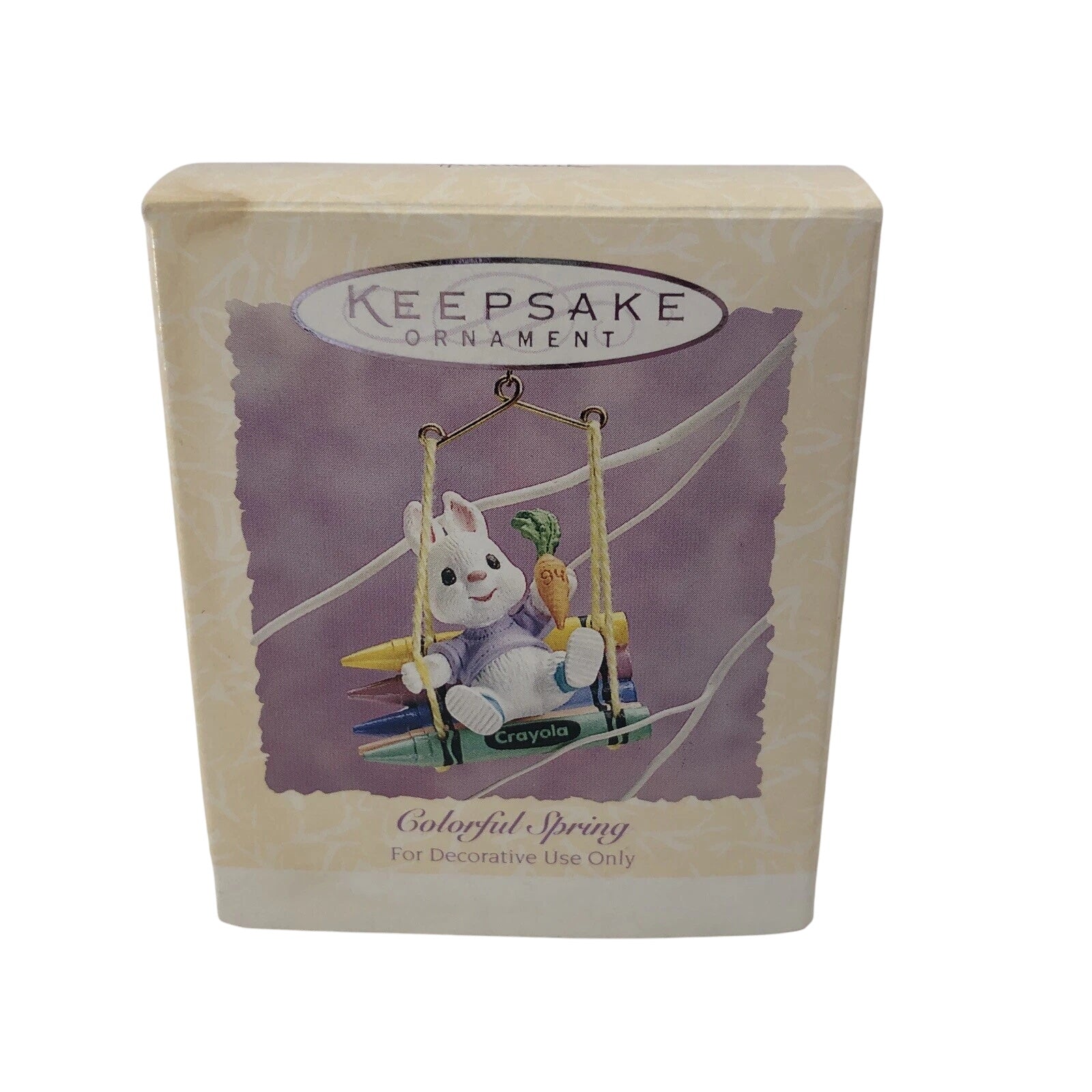 1993 Colorful Spring Hallmark Ornament (Crayola) QEO8166