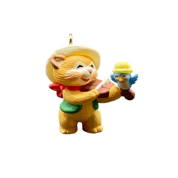 1993 Country Fiddling Hallmark Ornament (Merry Miniatures) QXM4062