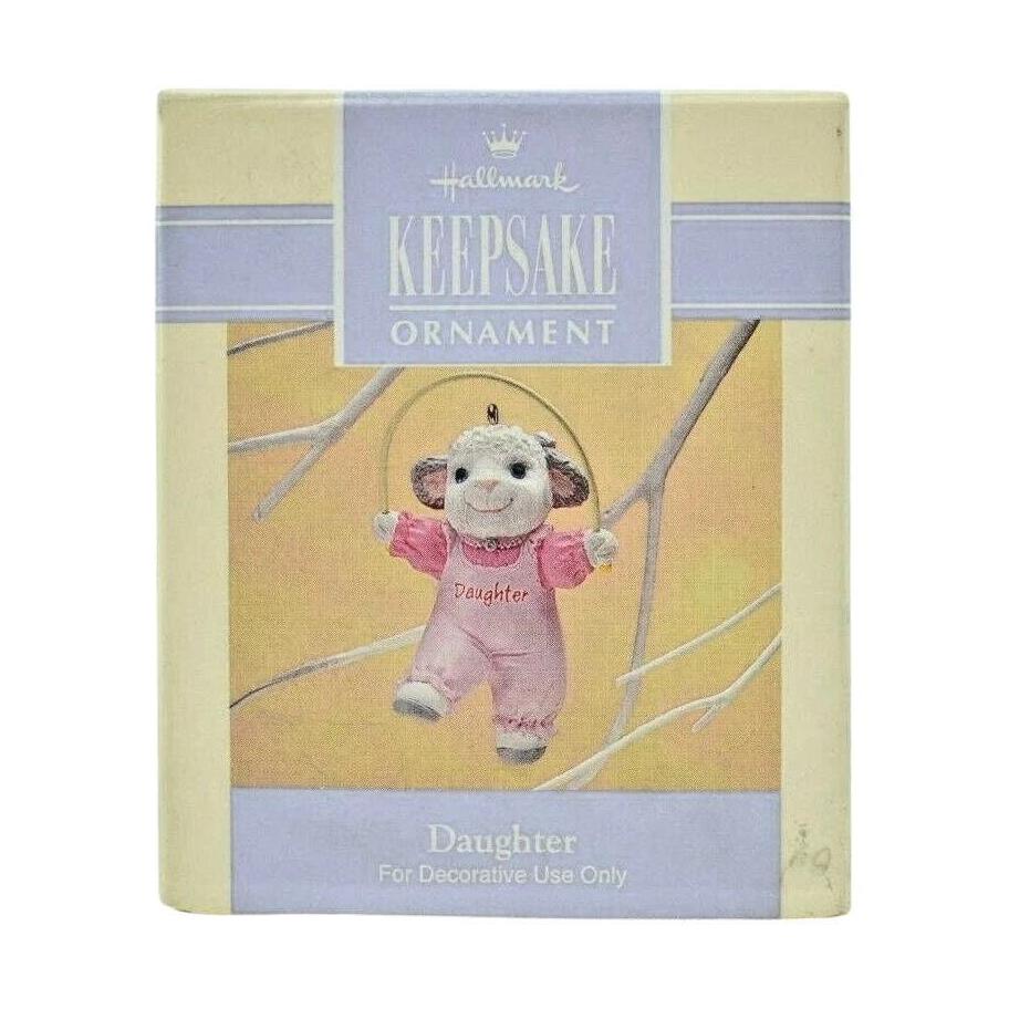 1993 Daughter Hallmark Ornament (Easter) QEO8342 Image2