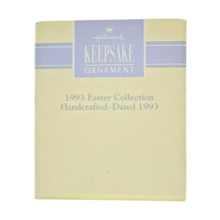 1993 Daughter Hallmark Ornament (Easter) QEO8342 Image5