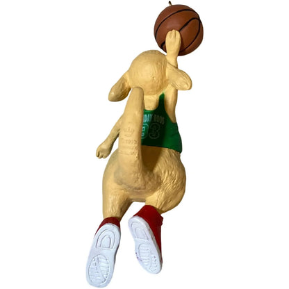 1993 Dunkin' Roo Hallmark Ornament (Basketball) QX5575