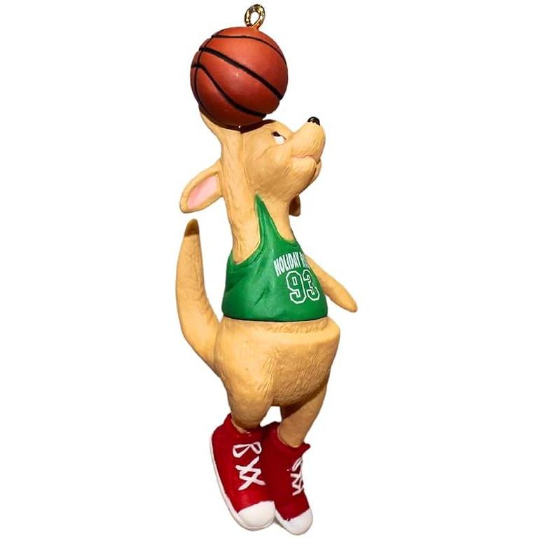 1993 Dunkin' Roo Hallmark Ornament (Basketball) QX5575