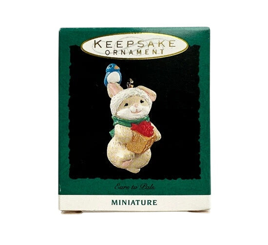 1993 Ears to Pals Hallmark Ornament (Teddy Bear) QXM4075