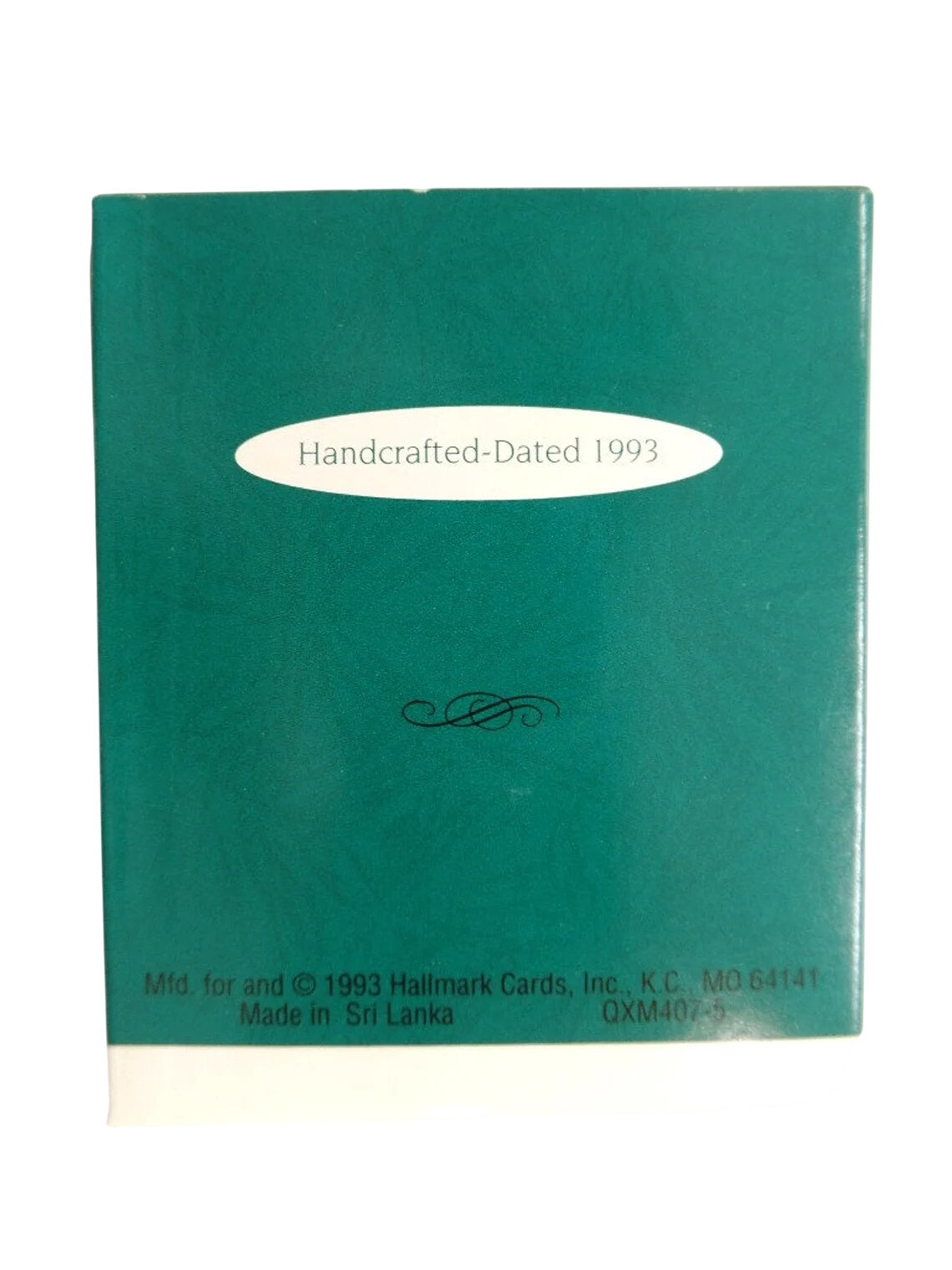 1993 Ears to Pals Hallmark Ornament (Teddy Bear) QXM4075