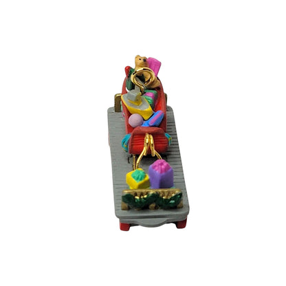 1993 Flatbed Car Hallmark Ornament (Noel R.R.) QXM5105 Image7