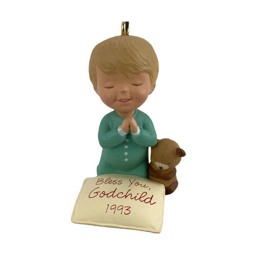 1993 Godchild Hallmark Ornament (Family) QX5875