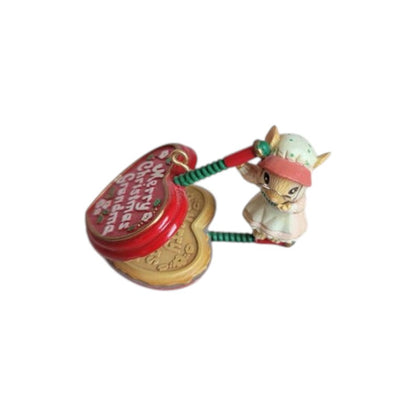 1993 Gramma's Liddle Grinddle Enesco Ornament (Heart) 932936 Image4