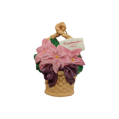 1993 GrandMother Hallmark Ornament (Flowers) QX5665 Image1