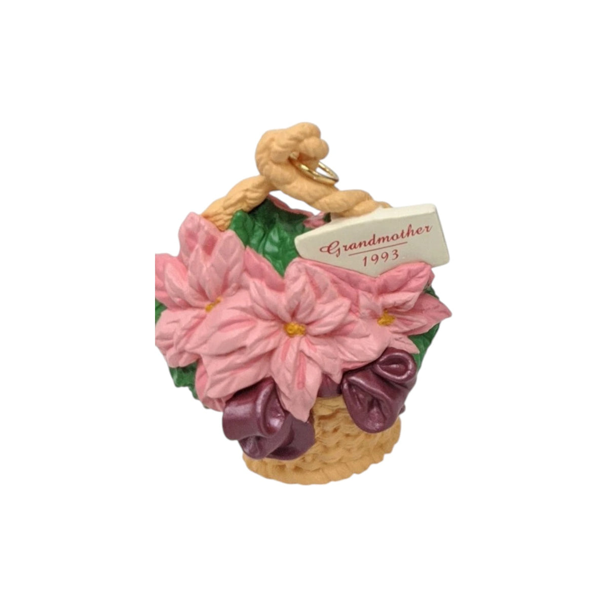 1993 GrandMother Hallmark Ornament (Flowers) QX5665 Image3