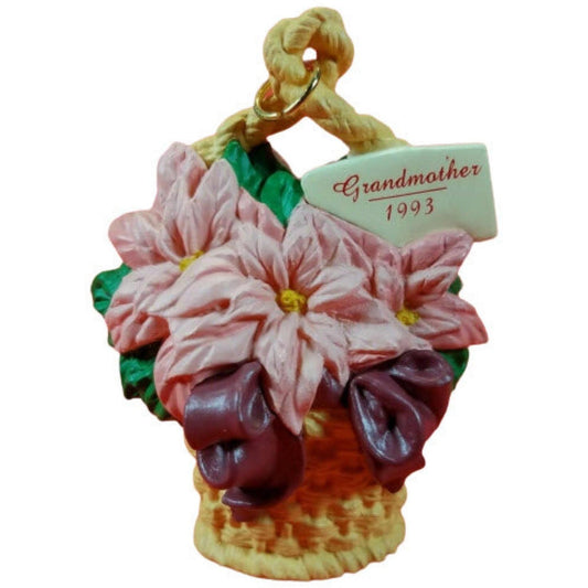 1993 GrandMother Hallmark Ornament (Flowers) QX5665