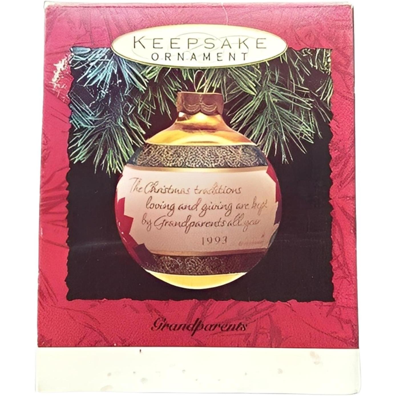 1993 GrandParents Hallmark Ornament (GrandParents) QX2085