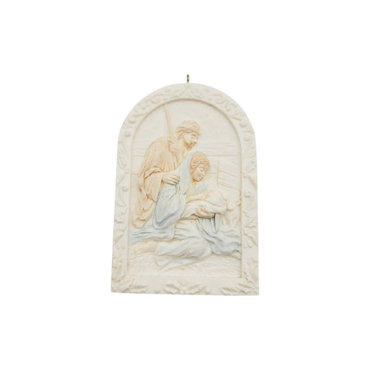 1993 He Is Born Hallmark Ornament (Nativity) QX5362 Image1