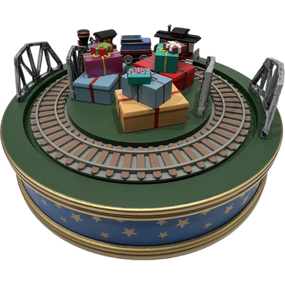 1993 Holiday Express Miniature Tree Base & Skirts Hallmark Ornament (Lionel) QXM5452