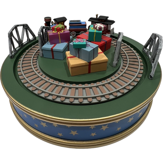 1993 Holiday Express Miniature Tree Base & Skirts Hallmark Ornament (Lionel) QXM5452