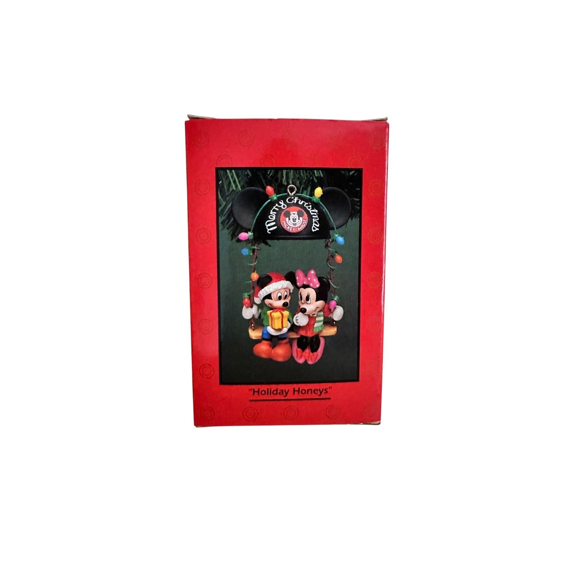 1993 Holiday Honeys Mickey & Co Enesco Ornament 550663 Image2