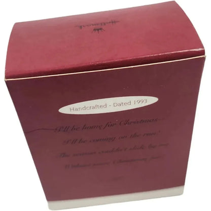 1993 Home for Christmas Hallmark Ornament (Clip‑On) QX5562