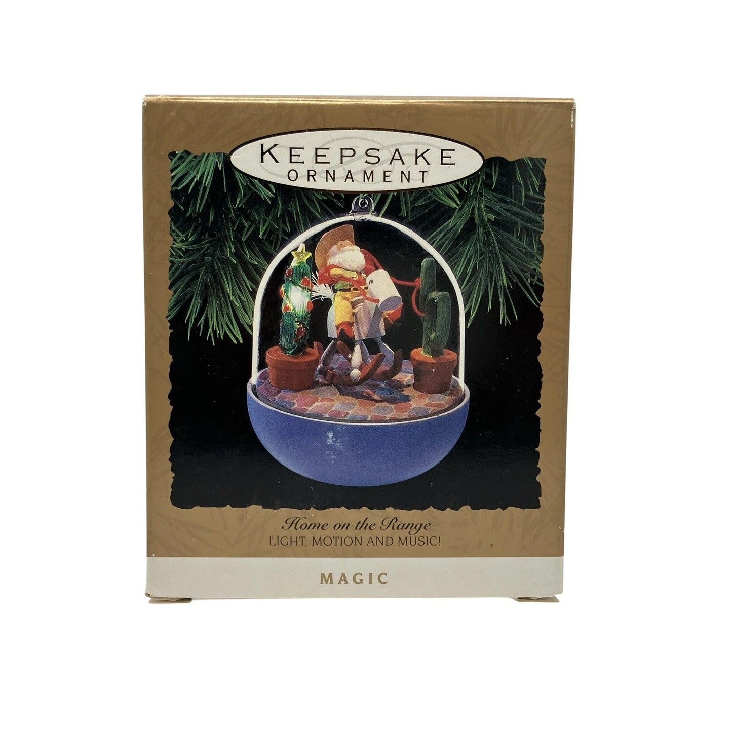 1993 Home on the Range Hallmark Ornament (Magic Globe) QLX7395 Image2