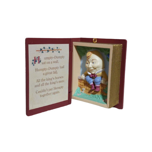 1993 Humpty‑Dumpty Hallmark Ornament (Mother Goose) QX5282